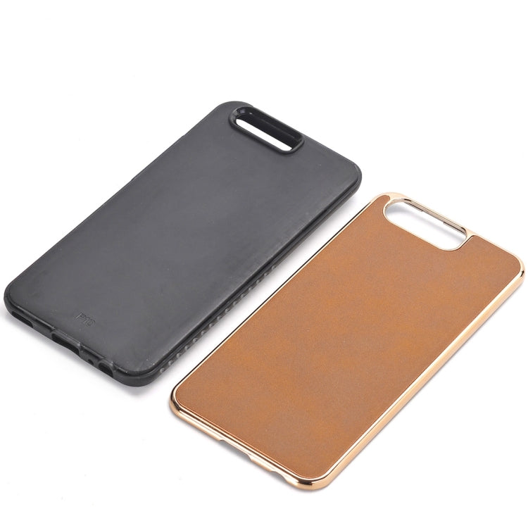 For Huawei  P10 Crazy Horse Texture Electroplating Back Cover