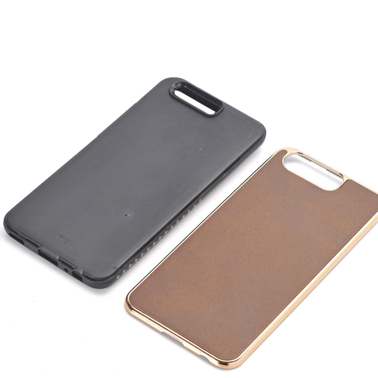 For Huawei  P10 Crazy Horse Texture Electroplating Back Cover