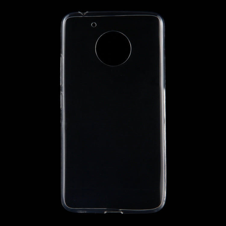 For Motorola Moto G5 0.75mm Ultra-thin Transparent TPU Protective Case (Transparent)