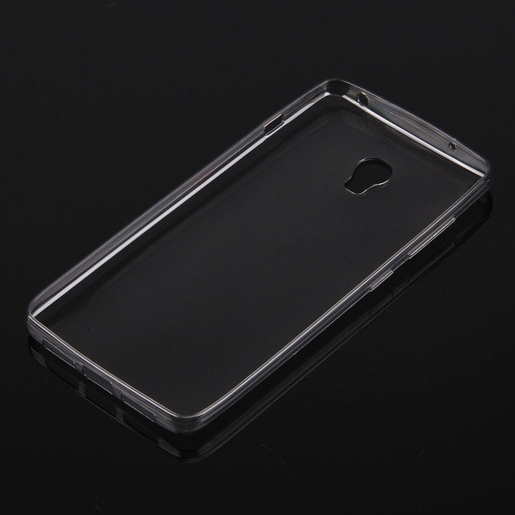 2 in 1 for Lenovo Vibe P1 (S-MPH-1082) & P1C58 (MPH0767) & P1C72 Soft Transparent TPU Protective Case Back Shell Cover + Tempered Glass Screen Film Protector