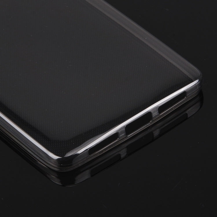 2 in 1 for Lenovo Vibe P1 (S-MPH-1082) & P1C58 (MPH0767) & P1C72 Soft Transparent TPU Protective Case Back Shell Cover + Tempered Glass Screen Film Protector