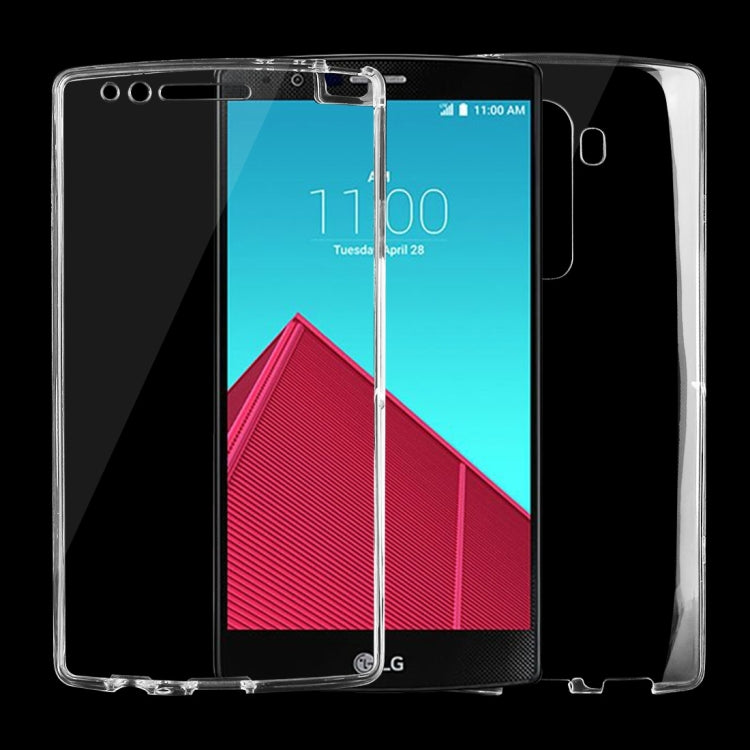 For LG G4 0.75mm Double-sided Ultra-thin Transparent TPU Protective Case (Transparent)
