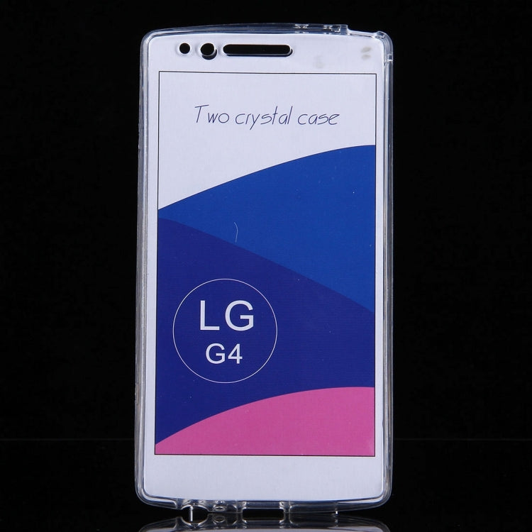 For LG G4 0.75mm Double-sided Ultra-thin Transparent TPU Protective Case (Transparent)