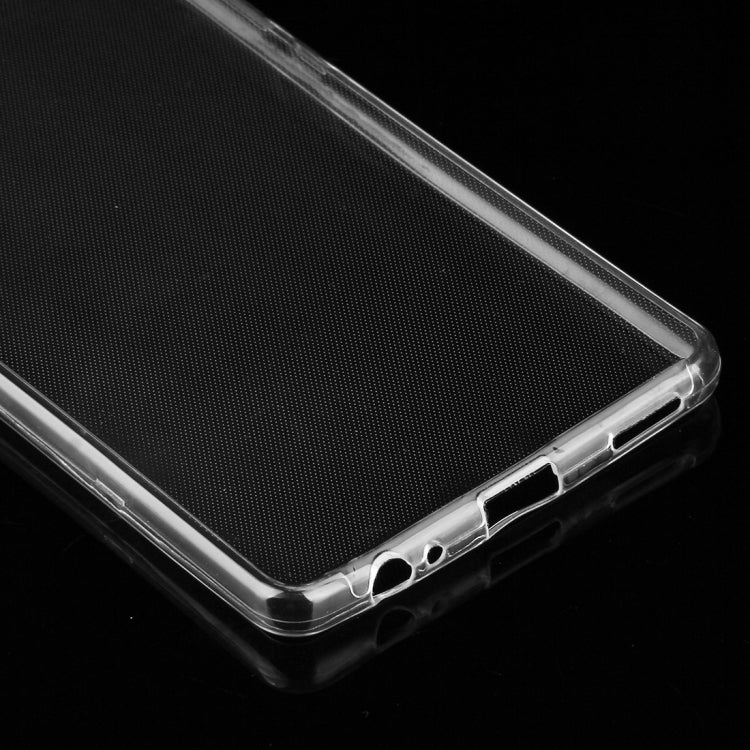 For Huawei  P9 Plus 0.75mm Double-sided Ultra-thin Transparent TPU Protective Case (Transparent)