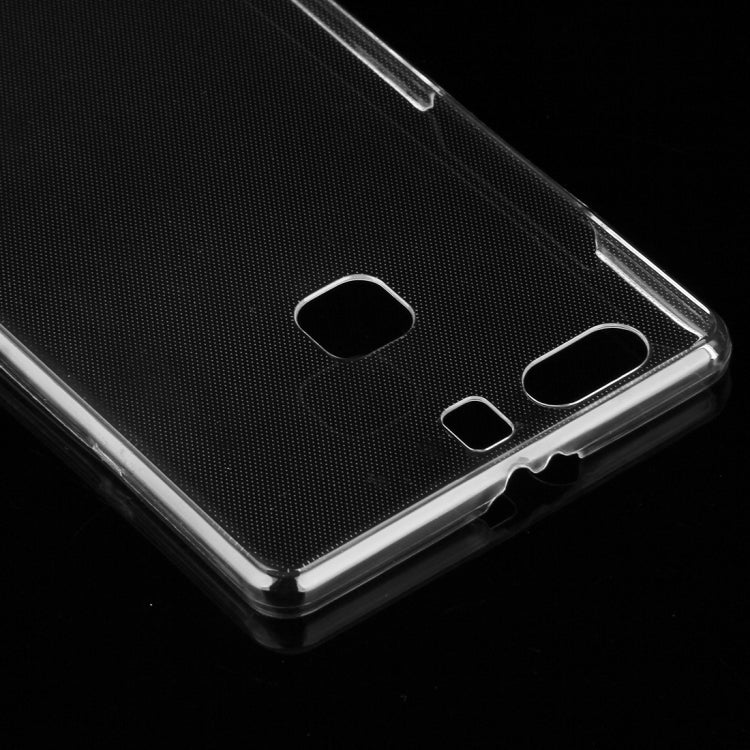 For Huawei  P9 Plus 0.75mm Double-sided Ultra-thin Transparent TPU Protective Case (Transparent)