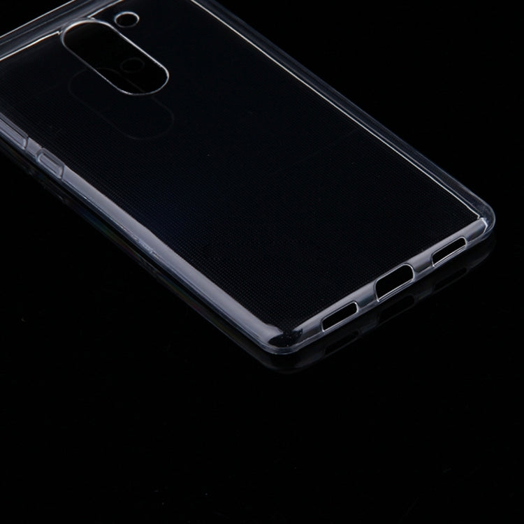 For Huawei Honor 6X 0.75mm Ultra-thin Transparent TPU Protective Case(Transparent)