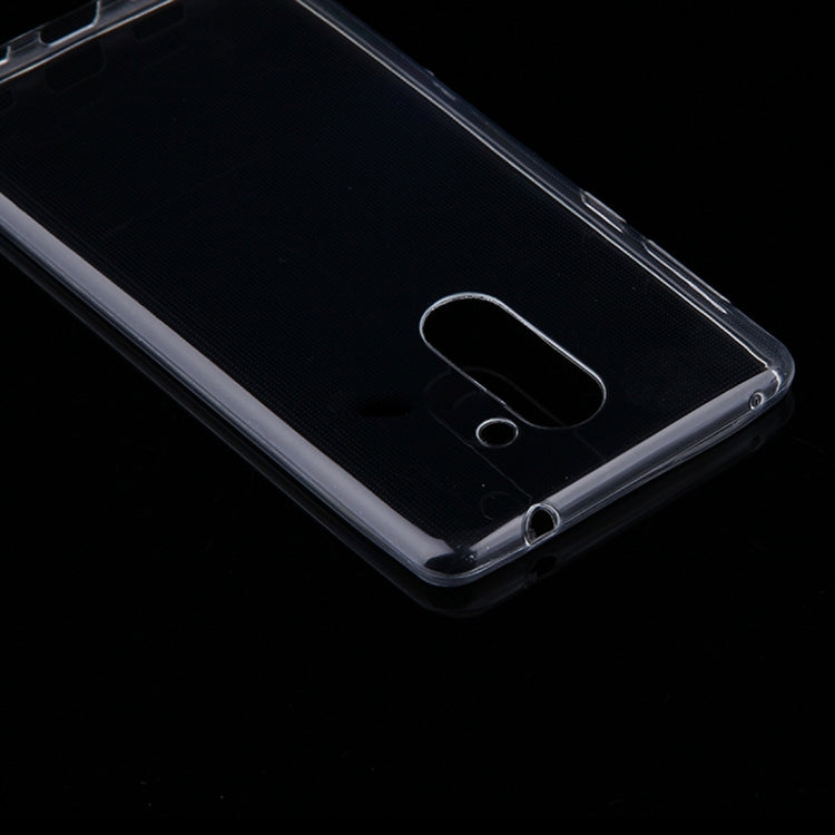 For Huawei Honor 6X 0.75mm Ultra-thin Transparent TPU Protective Case(Transparent)