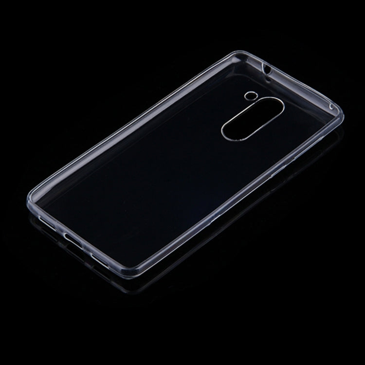 50 PCS for Huawei Honor 6X 0.75mm Ultra-thin Transparent TPU Protective Case(Transparent)