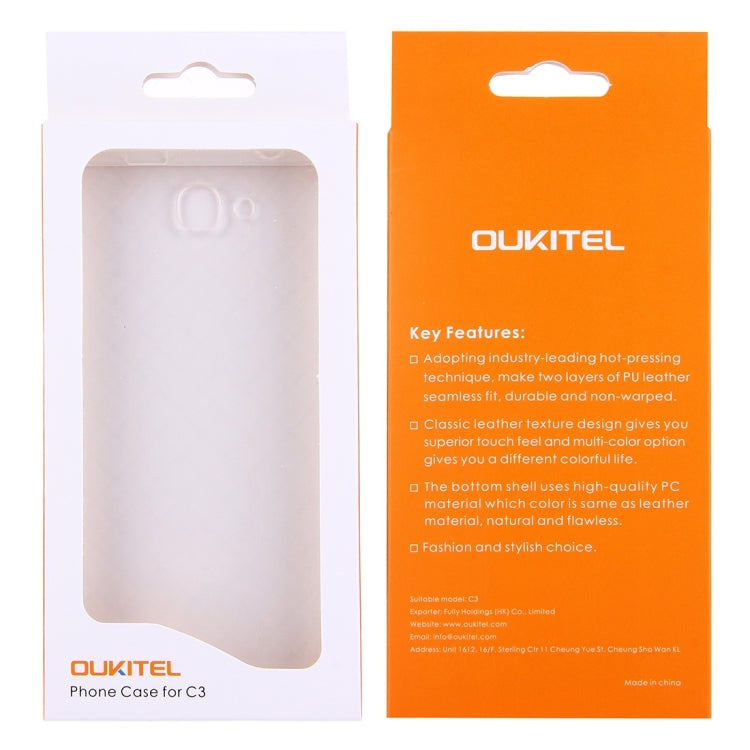OUKITEL for C3 (MPH9887) TPU Protective Case(Transparent)