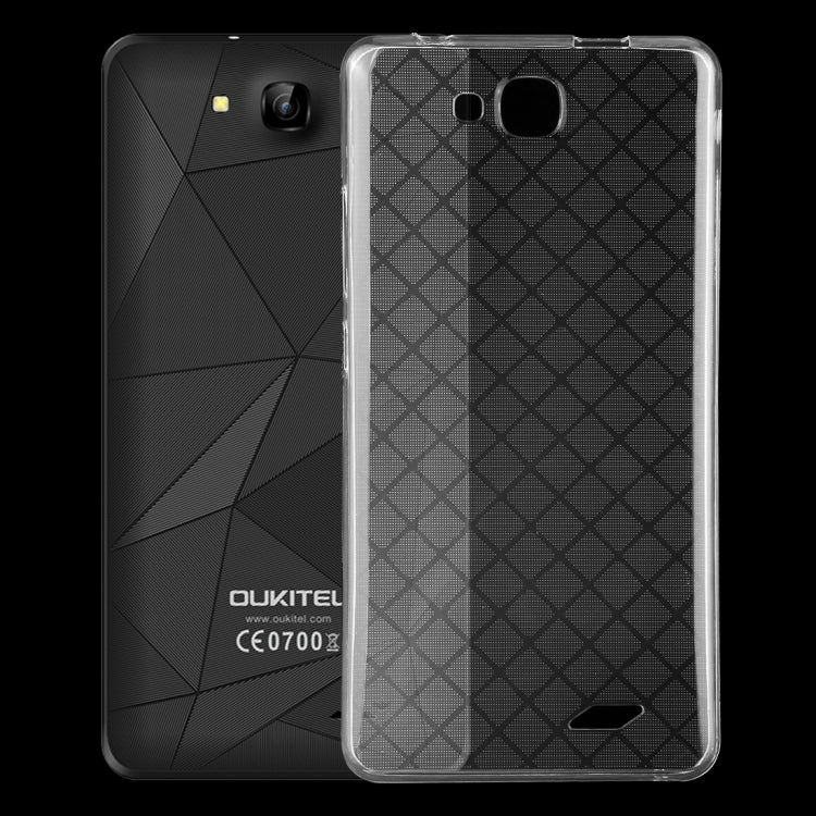 OUKITEL for C3 (MPH9887) TPU Protective Case(Transparent)
