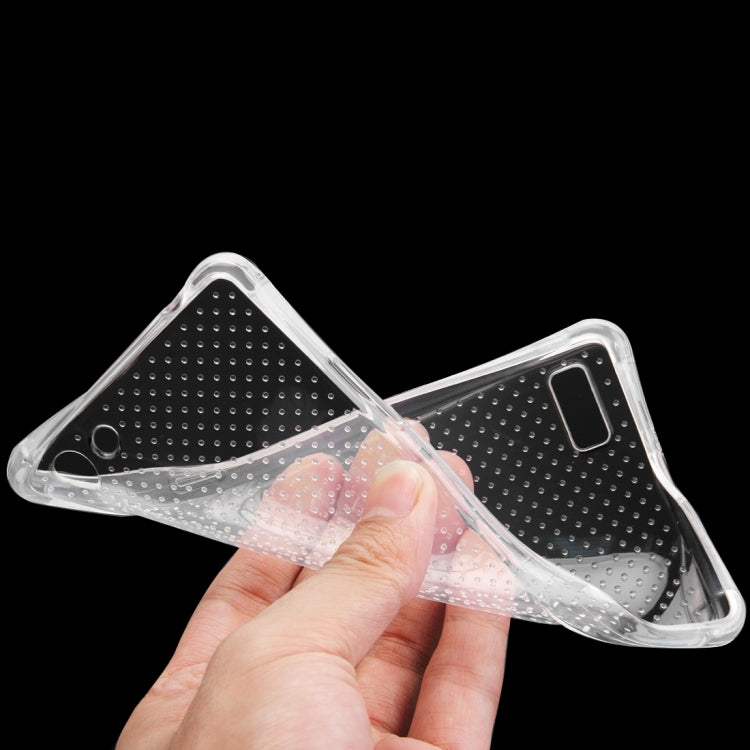 For OPPO  A33 Shock-resistant Cushion TPU Protective Case(Transparent)