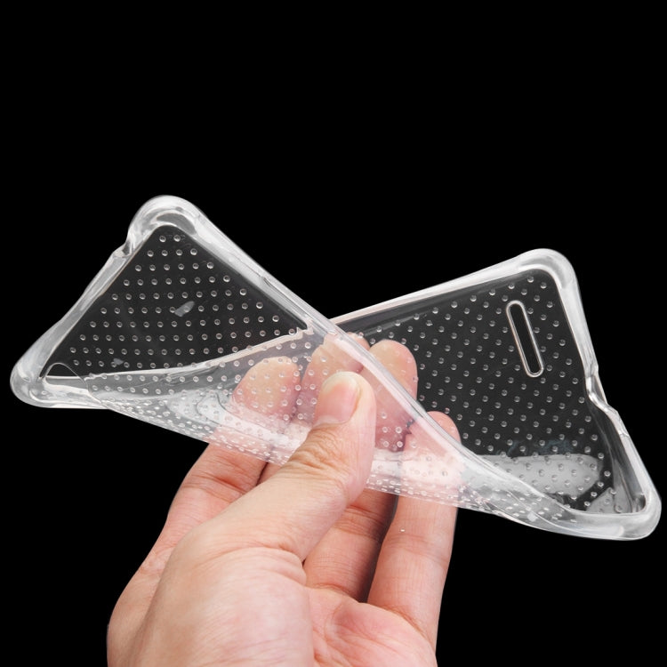 For OPPO  A35 Shock-resistant Cushion TPU Protective Case(Transparent)