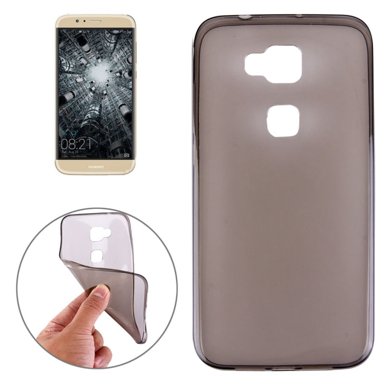 For Huawei  Maimang 4 0.75mm Ultra-thin Transparent TPU Protective Case(Grey)