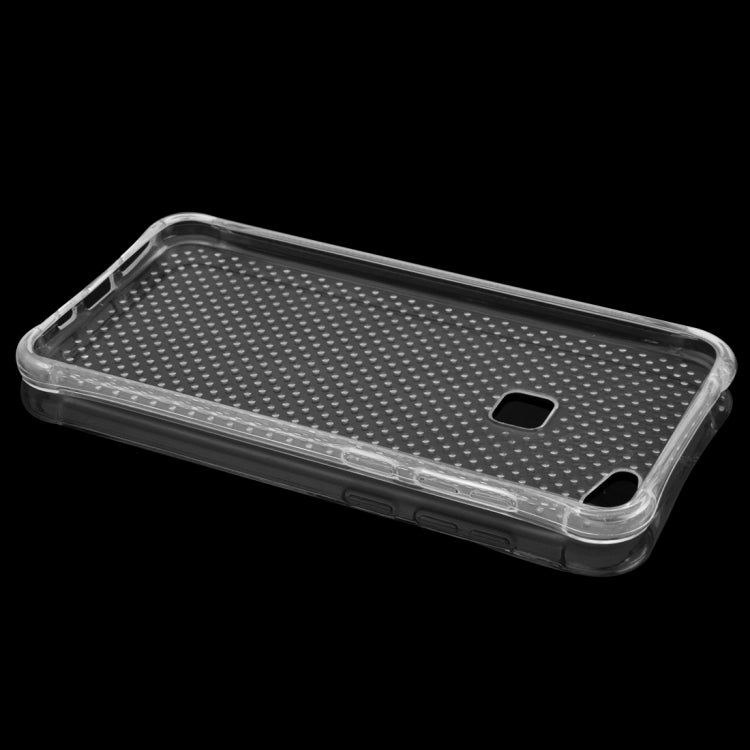 For Vivo  X6 Shock-resistant Cushion TPU Protective Case(Transparent)