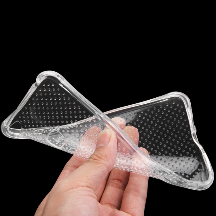 For Vivo  X6 Shock-resistant Cushion TPU Protective Case(Transparent)