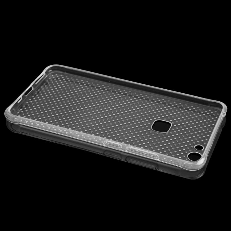 For Vivo  X6 Plus Shock-resistant Cushion TPU Protective Case(Transparent)