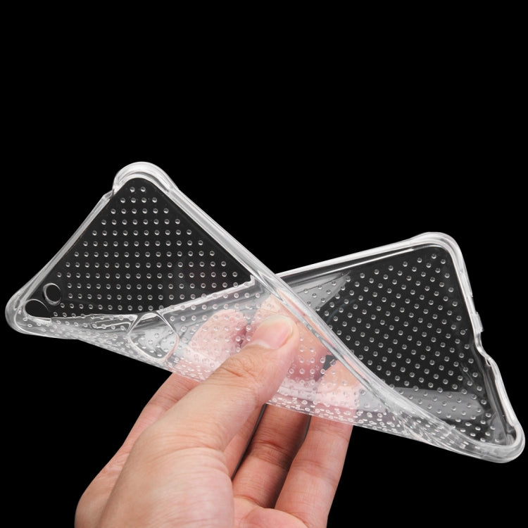 For Vivo  X6 Plus Shock-resistant Cushion TPU Protective Case(Transparent)