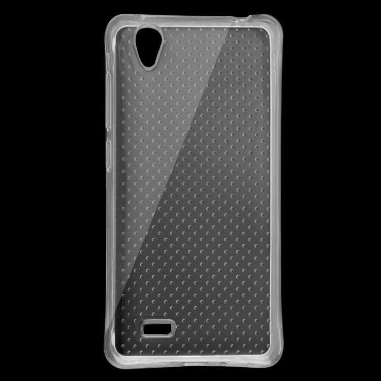 For Vivo  Y31 Shock-resistant Cushion TPU Protective Case(Transparent)
