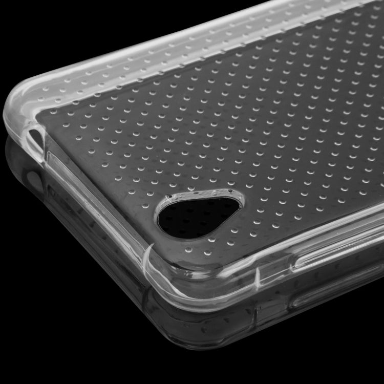 For Vivo  Y31 Shock-resistant Cushion TPU Protective Case(Transparent)