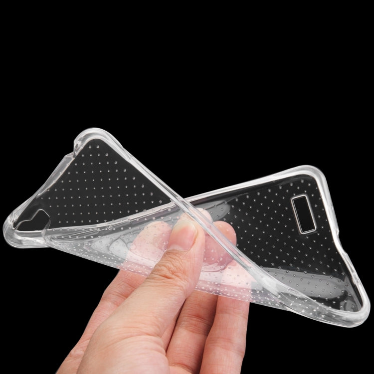 For Vivo  Y35 Shock-resistant Cushion TPU Protective Case(Transparent)