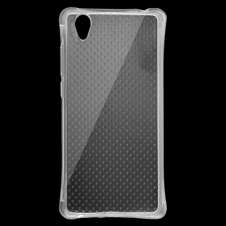 For Vivo  Y51 Shock-resistant Cushion TPU Protective Case(Transparent)