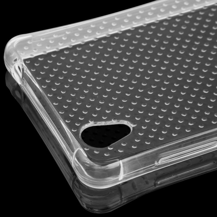 For Vivo  Y51 Shock-resistant Cushion TPU Protective Case(Transparent)