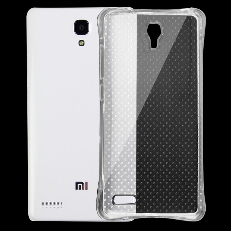 For Xiaomi  Redmi Note Shock-resistant Cushion TPU Protective Case(Transparent)