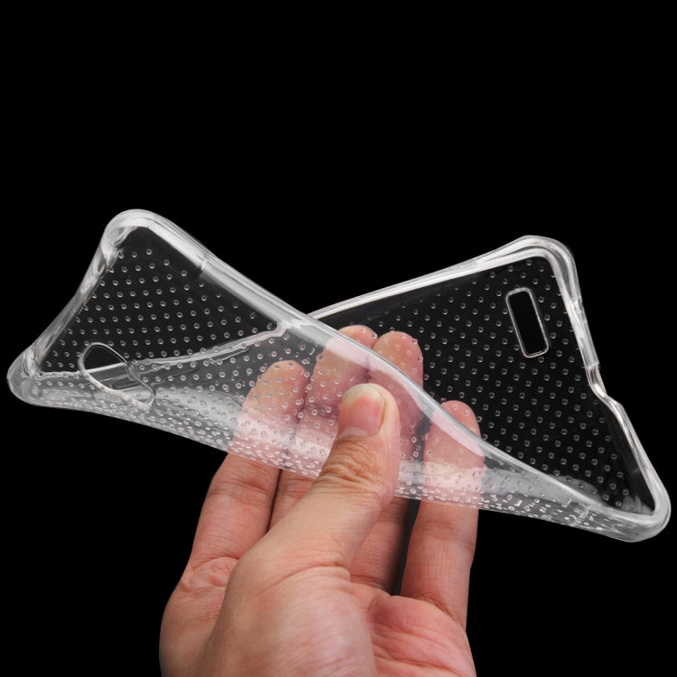 For Xiaomi  Redmi Note Shock-resistant Cushion TPU Protective Case(Transparent)