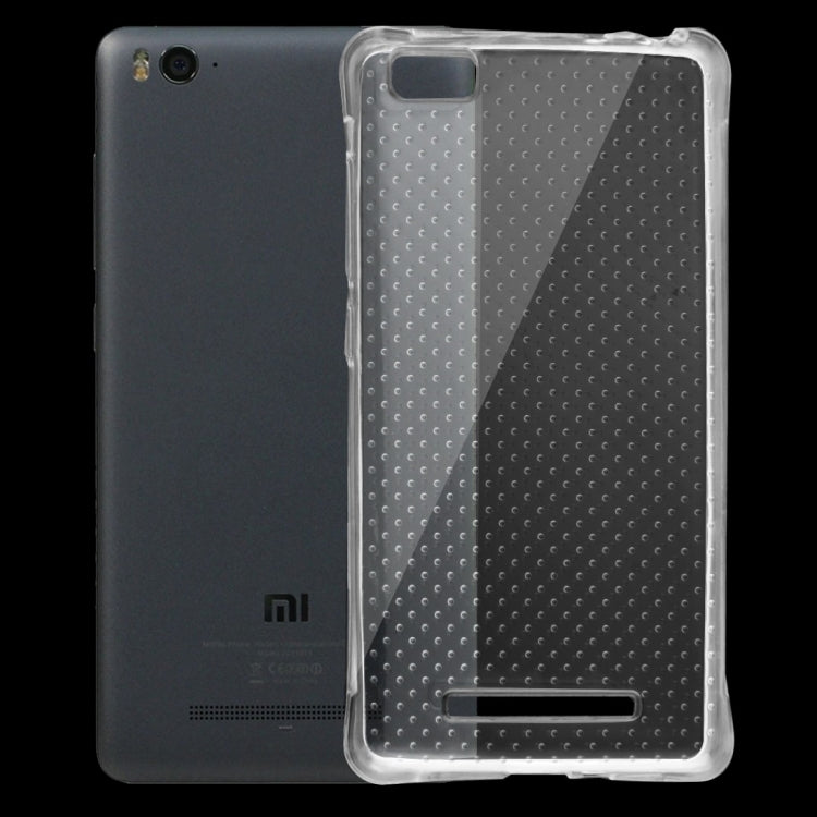 For Xiaomi  Mi 4c Shock-resistant Cushion TPU Protective Case(Transparent)