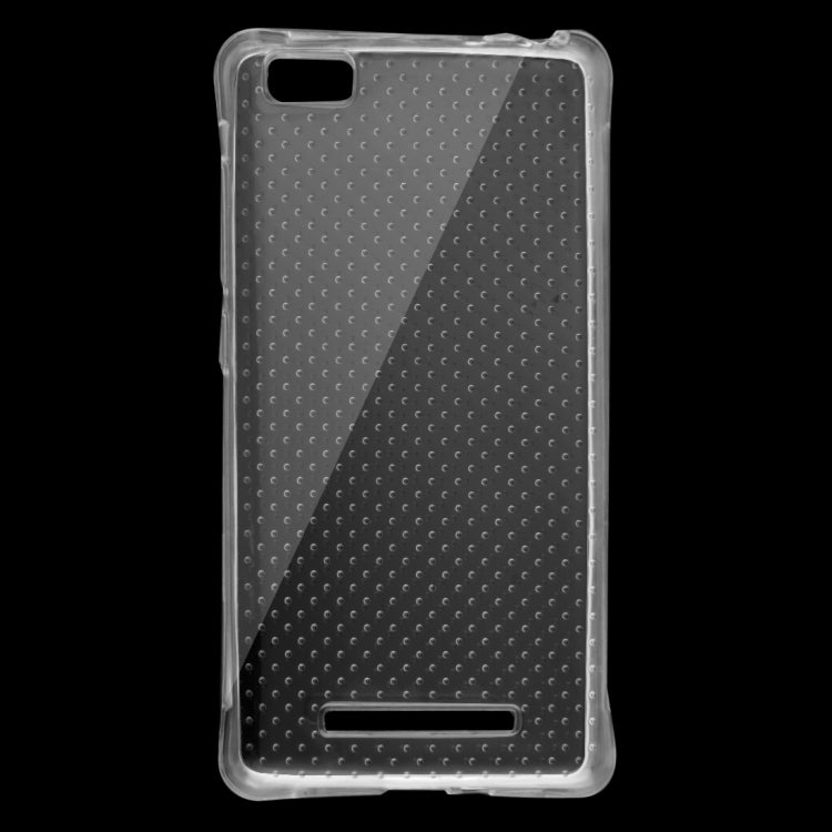 For Xiaomi  Mi 4c Shock-resistant Cushion TPU Protective Case(Transparent)