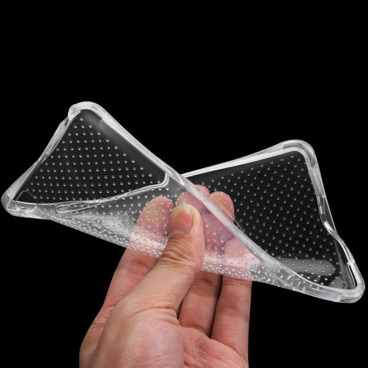 For Xiaomi  Note Shock-resistant Cushion TPU Protective Case(Transparent)