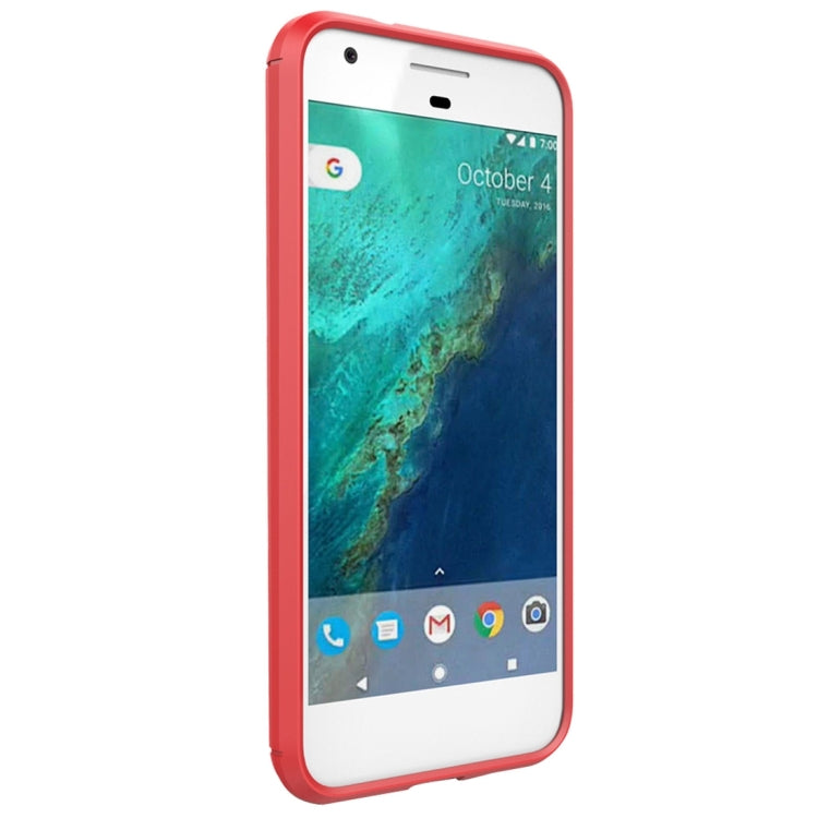 For Google Pixel Brushed Carbon Fiber Texture Shockproof TPU Protective Case