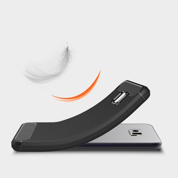 For ASUS ZenFone V V520KL Brushed Texture Carbon Fiber Shockproof TPU Rugged Armor Protective Case