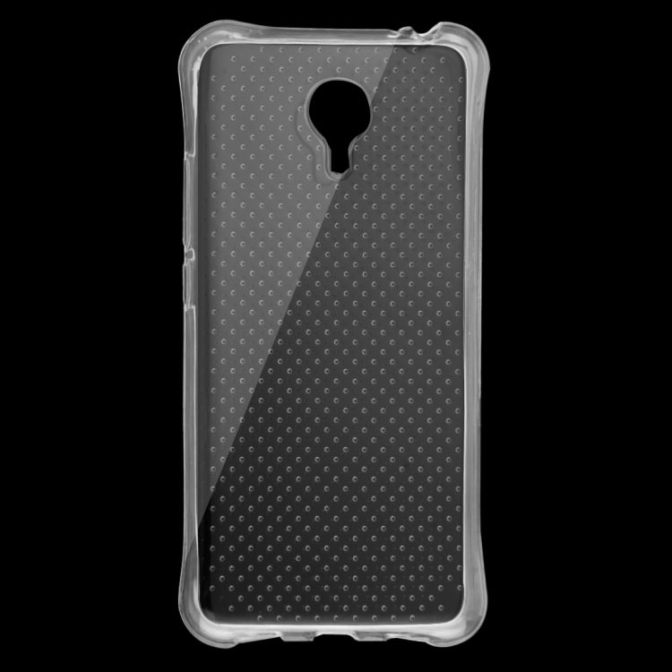 For Meizu  M3 Note Shock-resistant Cushion TPU Protective Case(Transparent)