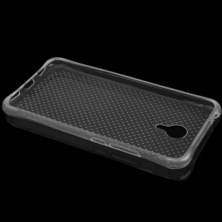 For Meizu  M3 Note Shock-resistant Cushion TPU Protective Case(Transparent)