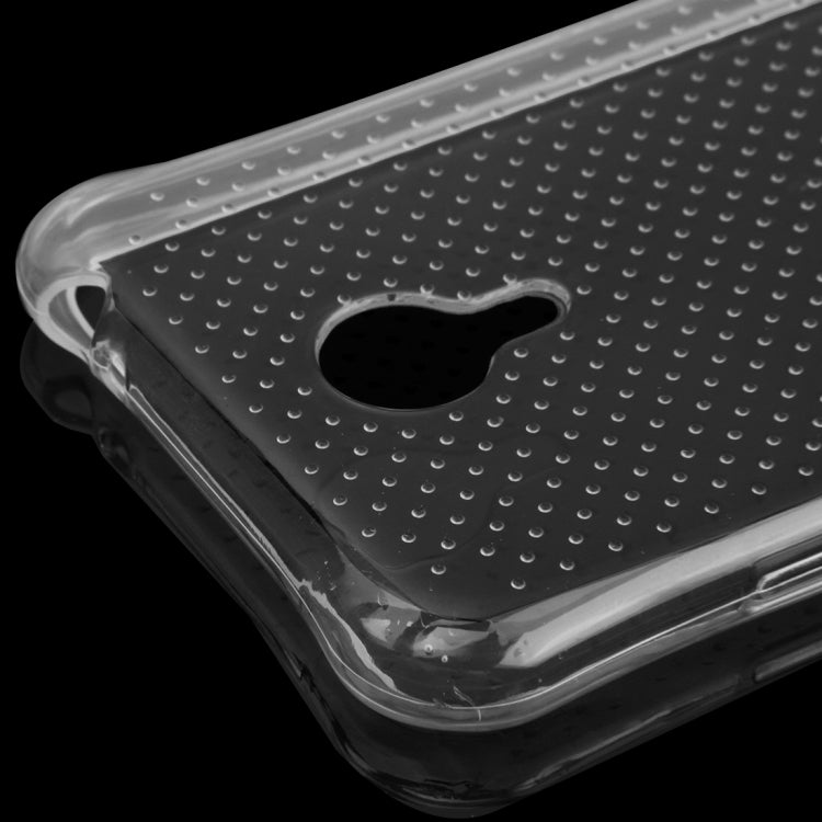 For Meizu  M3 Note Shock-resistant Cushion TPU Protective Case(Transparent)