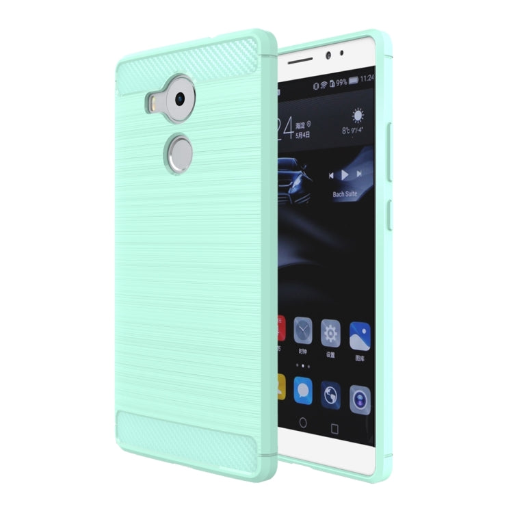 For Huawei  Mate 8 Brushed Texture Fiber TPU Rugged Armor Protective Case