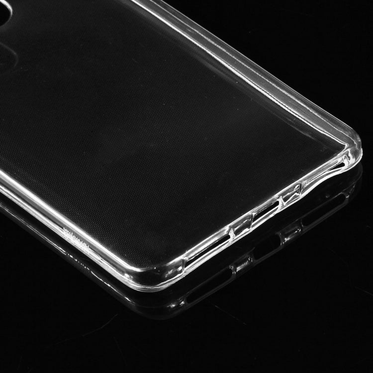 50 PCS for Xiaomi Redmi Note 4X 0.75mm Ultra-thin Transparent TPU Protective Case(Transparent)