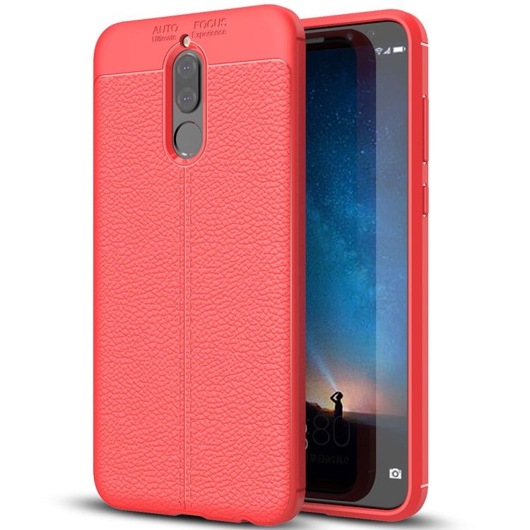 For Huawei  Maimang 6 / Mate 10 Lite Litchi Texture Full Coverage TPU Protective Back Cover Case