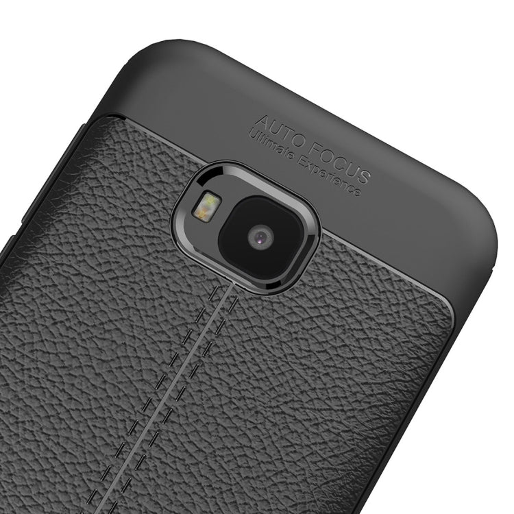 For Asus Zenfone 4 Selfie Pro ZD552KL Litchi Texture Full Coverage TPU Protective Back Cover Case