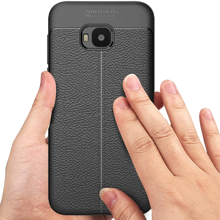 For Asus Zenfone 4 Selfie Pro ZD552KL Litchi Texture Full Coverage TPU Protective Back Cover Case