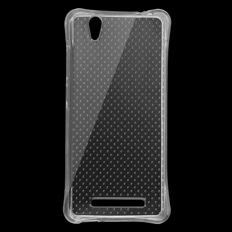 Gionee for F103 Shock-resistant Cushion TPU Protective Case(Transparent)