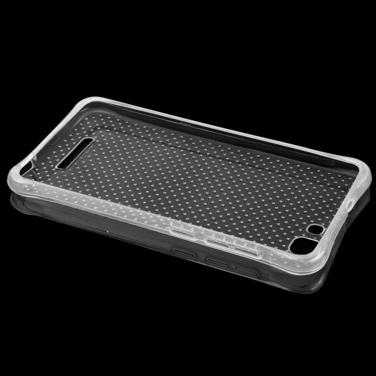 Gionee for F105 Shock-resistant Cushion TPU Protective Case(Transparent)