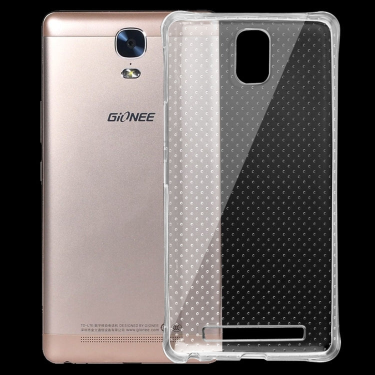 Gionee for M5 Plus Shock-resistant Cushion TPU Protective Case(Transparent)