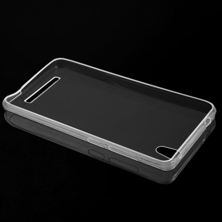 Gionee for F103 0.75mm Ultra-thin Transparent TPU Protective Case(Transparent)