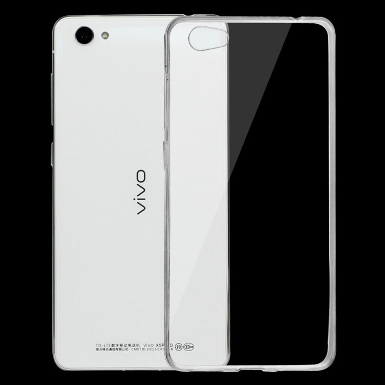 For Vivo  X5Pro 0.75mm Ultra-thin Transparent TPU Protective Case(Transparent)