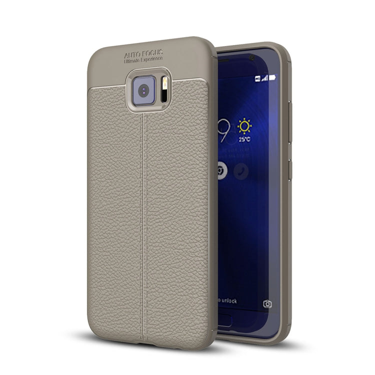 For Asus ZenFone V V520KL Litchi Texture Full Coverage TPU Protective Back Cover Case