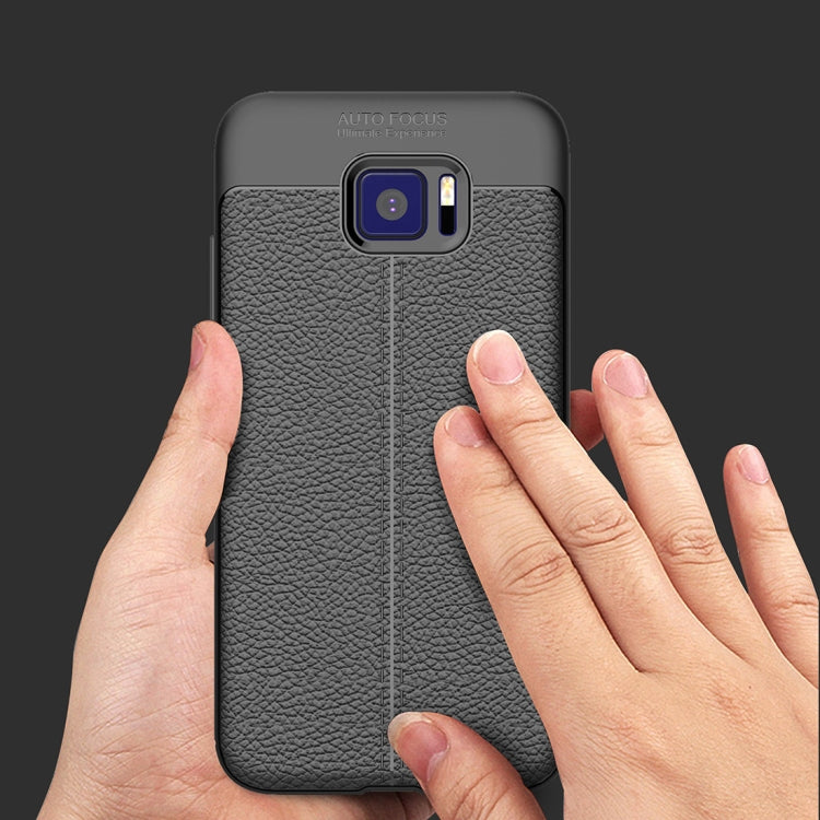 For Asus ZenFone V V520KL Litchi Texture Full Coverage TPU Protective Back Cover Case