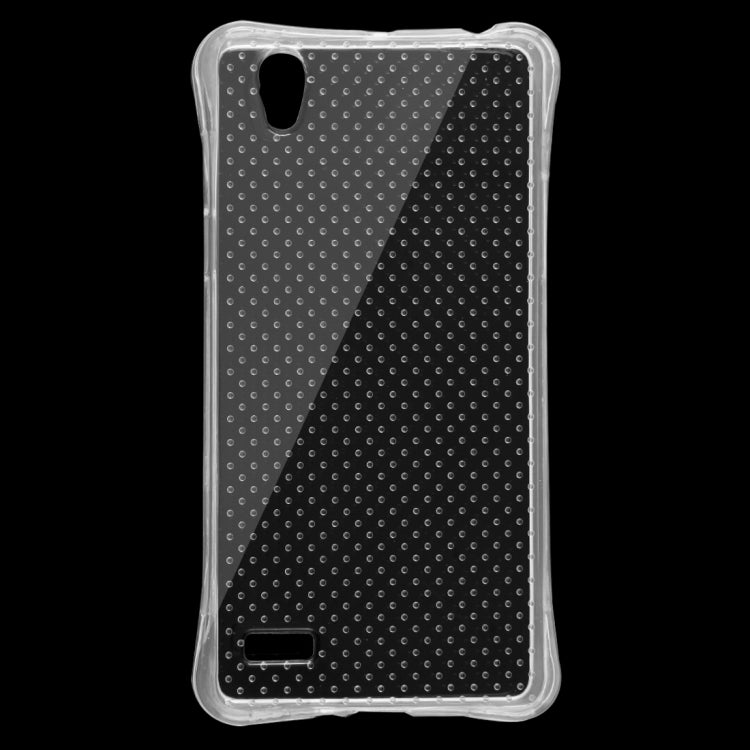 For OPPO  A51T Shock-resistant Cushion TPU Protective Case(Transparent)
