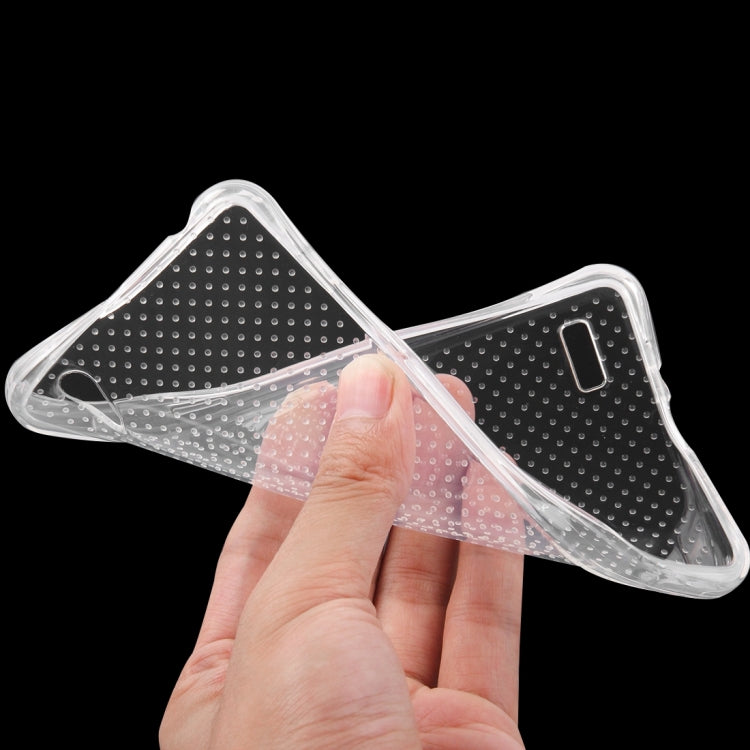 For OPPO  A51T Shock-resistant Cushion TPU Protective Case(Transparent)